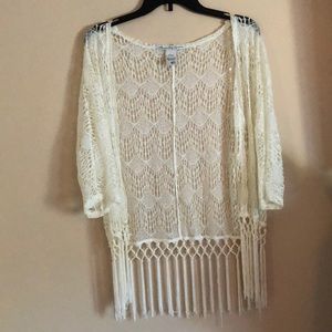 Lace cover up